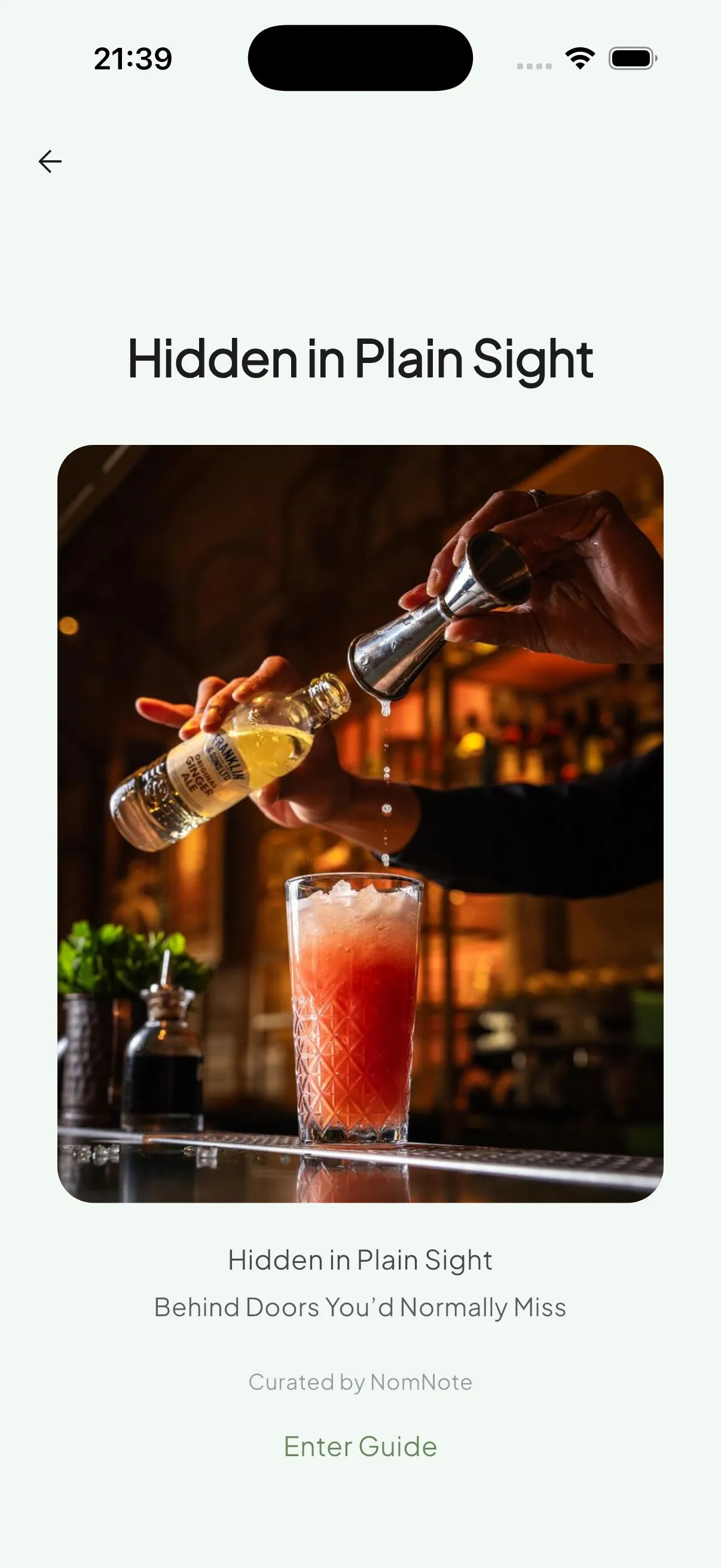 Guides and curated lists in NomNote